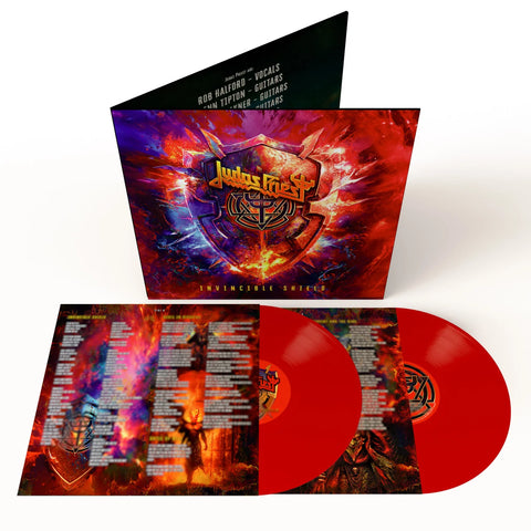 Judas Priest "Invincible Shield" (2lp, red vinyl)