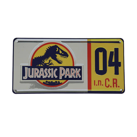 Jurassic Park "Plate" (license plate replica)