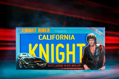 Knight Rider "California Knight" (license plate replica)