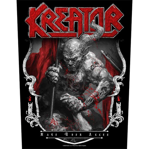 Kreator "Hate Uber Alles" (backpatch)