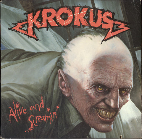 Krokus "Alive and Screamin'" (lp, used)