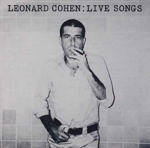 Leonard Cohen "Live Songs" (cd, used)