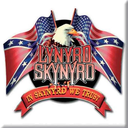 Lynyrd Skynyrd "Eagle & Flags" (magnet)