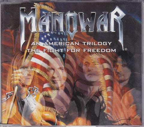 Manowar "An American Trilogy / The Fight For Freedom" (cdsingle, shaped cd, used)