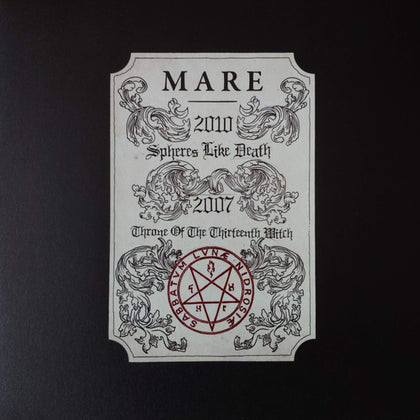 Mare "Spheres Like Death / Throne Of The Thirteenth Witch" (lp, red smoke vinyl, used)