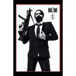 Marilyn Manson "Machine Gun" (textile poster)