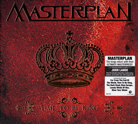 Masterplan "Time To Be King" (cd, digi, used)