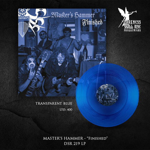 Master's Hammer "Finished" (lp, blue vinyl)