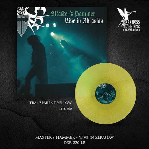 Master's Hammer "Live In Zbraslav 1989" (lp, yellow vinyl)