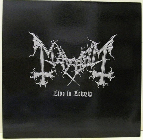 Mayhem "Live In Leipzig" (lp, white vinyl, used)