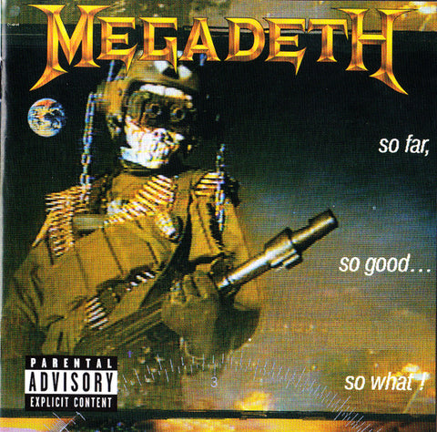 Megadeth "So Far, So Good... So What!" (cd, reissue)