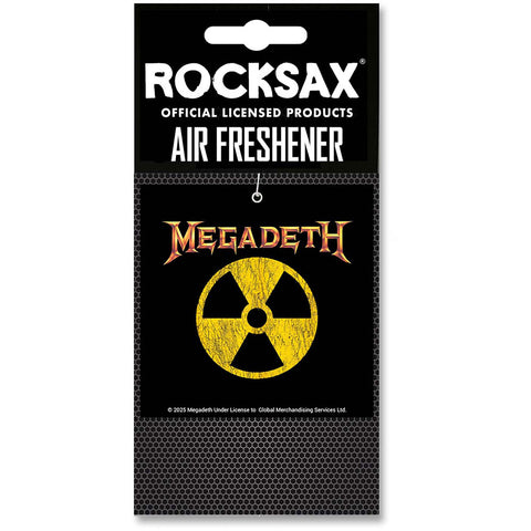 Megadeth "Logo Nuke" (air freshener)