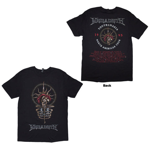 Megadeth "Youthanasia North America 1995" (tshirt, large)