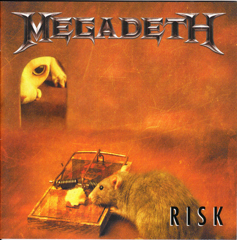 Megadeth "Risk" (cd, remixed/remastered, used)