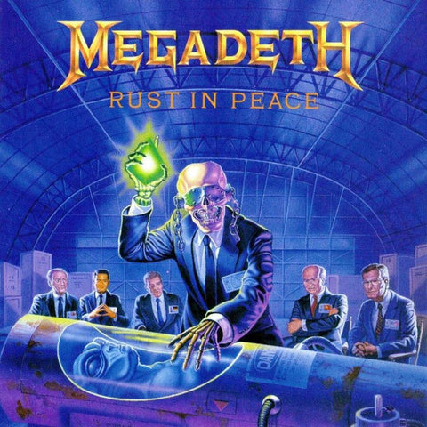 Megadeth "Rust In Peace" (cd, remixed/remastered, used)