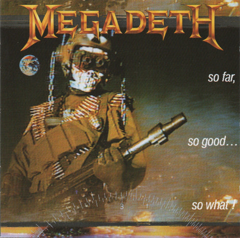 Megadeth "So Far, So Good... So What!" (cd, used)