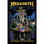 Megadeth "Symphony of Destruction" (textile poster)