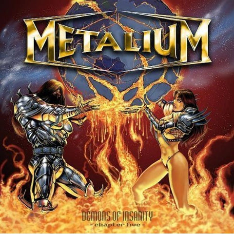 Metalium "Demons Of Insanity - Chapter Five" (cd, digi, used)