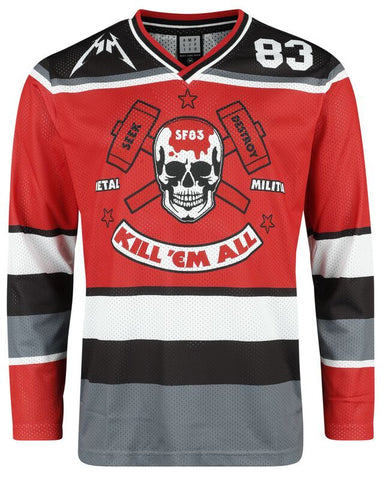 Metallica "Kill Em All" (hockey jersey, xl)