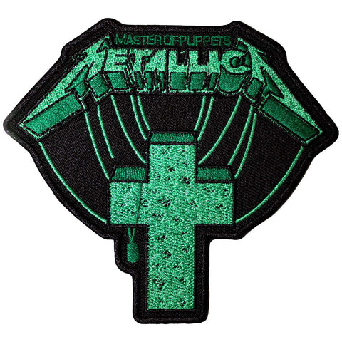 Metallica "Master of Puppets Green Cross" (patch)