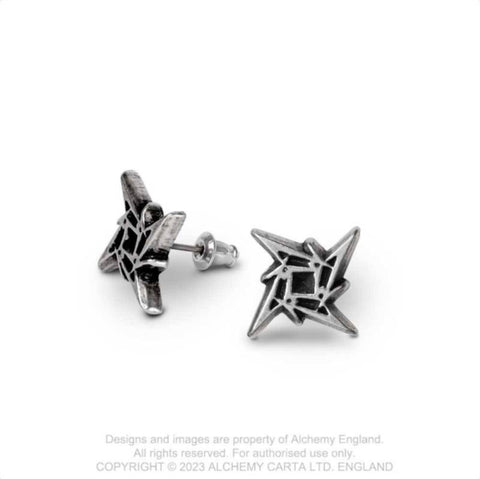 Metallica "Ninja Star" (ear studs)