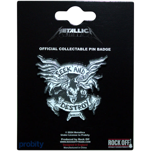 Metallica "Seek and Destroy" (pin)