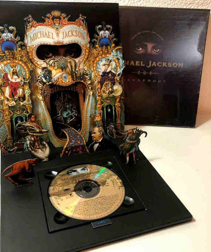Michael Jackson "Dangerous" (cd, pop-up sleeve, used)