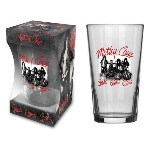 Motley Crue "Girls, Girls, Girls" (glass)