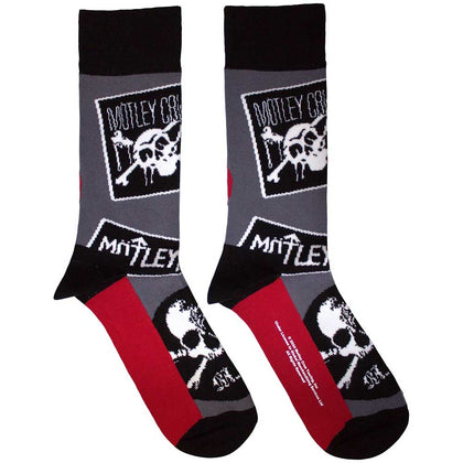 Motley Crue "Logos" (socks, size 40-45)