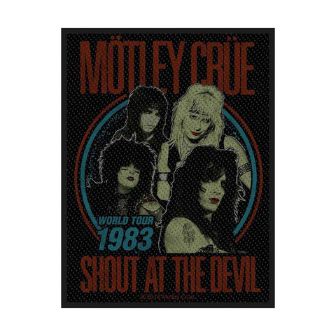 Motley Crue "Shout at the Devil World Tour 83" (patch)