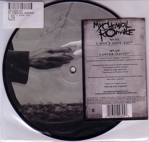 My Chemical Romance "I Don't Love You" (7", picture vinyl)