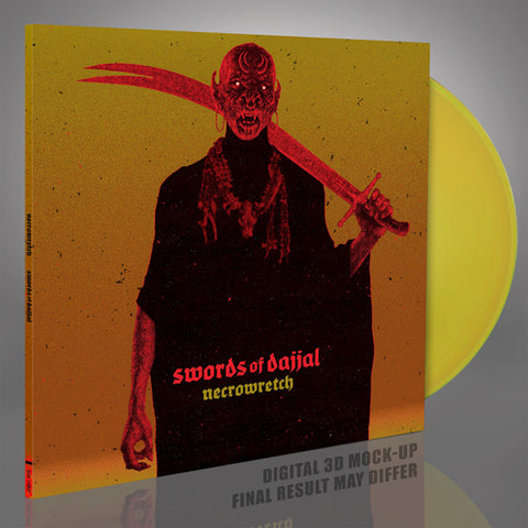 Necrowretch "Swords of Dajjal" (lp. yellow vinyl)