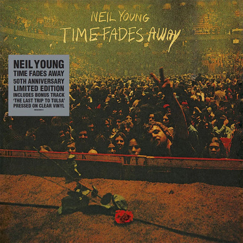 Neil Young "Time Fades Away - 50th Anniversary" (lp, clear vinyl)