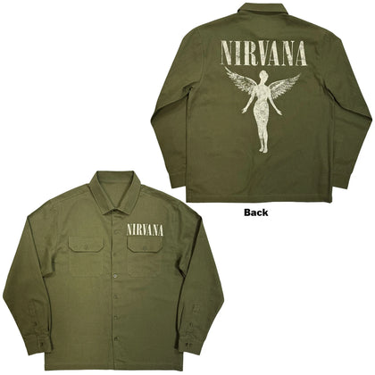 Nirvana "In Utero" (casual shirt, large)