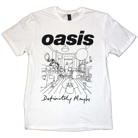 Oasis "Definetly Maybe Line Drawing" (tshirt, medium)