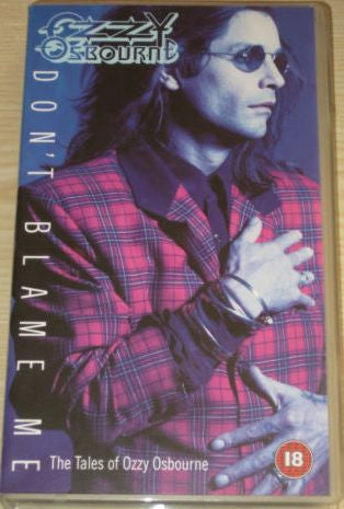 Ozzy Osbourne "Don't Blame Me" (vhs, used)