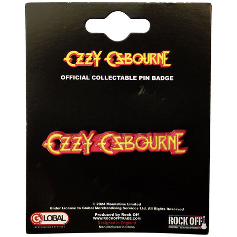 Ozzy Osbourne "Logo" (pin)