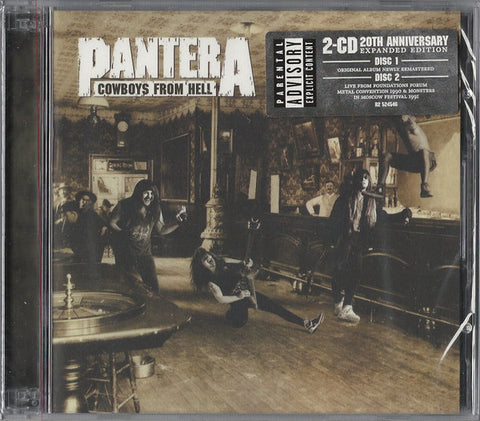 Pantera "Cowboys From Hell - Expanded Edition" (2cd)