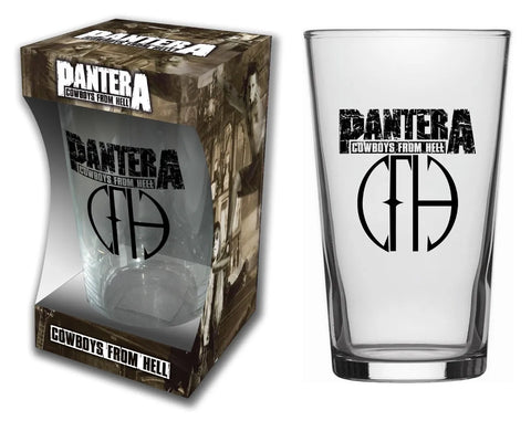 Pantera "Cowboys From Hell" (pint glass)
