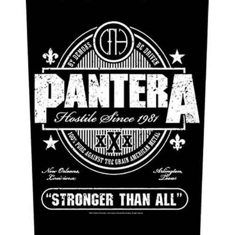 Pantera "Stronger Than All" (backpatch)