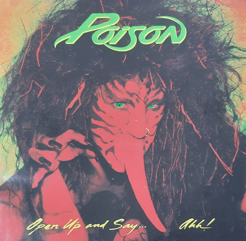 Poison "Open Up And Say ...Ahh!" (cd, used)