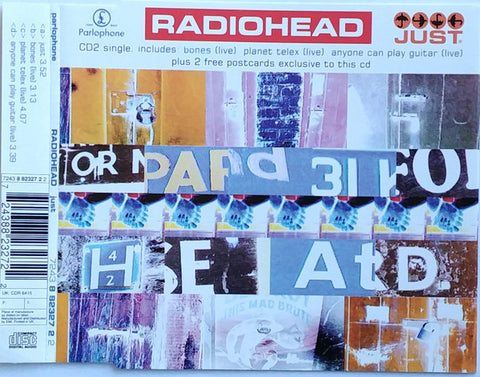 Radiohead "Just (cd2)" (cdsingle, used)