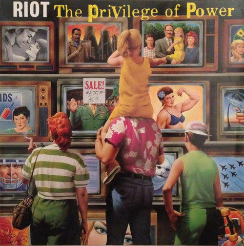 Riot "The Privilege Of Power" (lp, used)