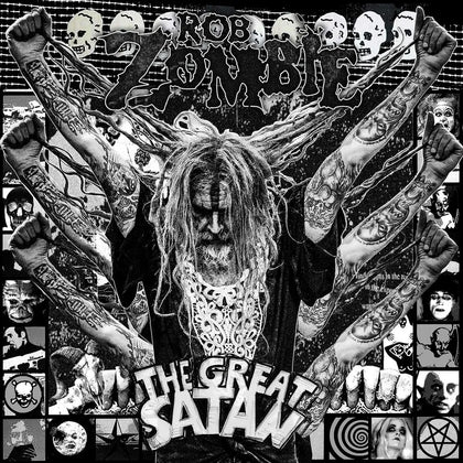 Rob Zombie "The Great Satan" (lp, black/white swirl vinyl)