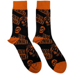 Rob Zombie "Skull Face Orange" (socks, size 40-45)