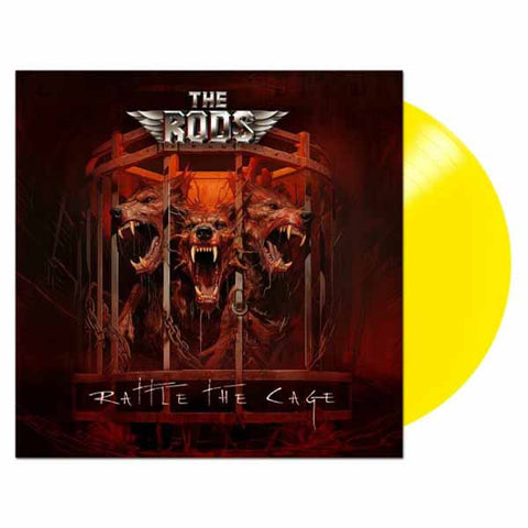 The Rods "Rattle the Cage" (lp, yellow vinyl)