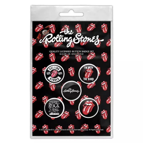 Rolling Stones "Tongue" (button pack)