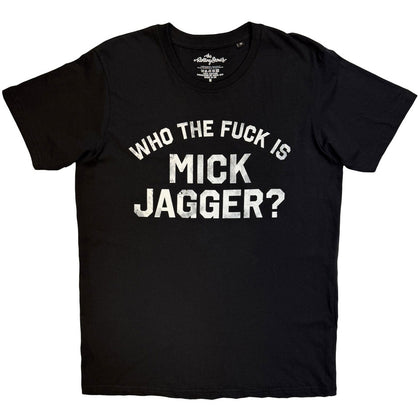Rolling Stones "Who the Fuck Is Mick Jagger" (tshirt, large)