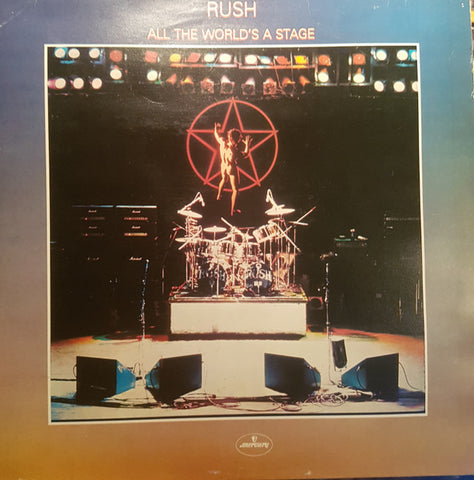 Rush "All the World's A Stage" (2lp, used)