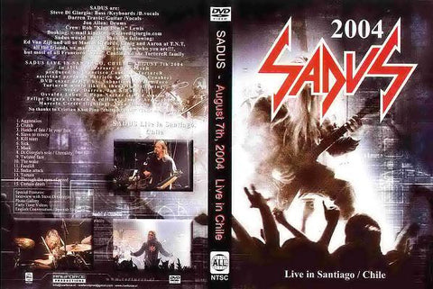 Sadus "Live In Santiago / Chile" (dvd)